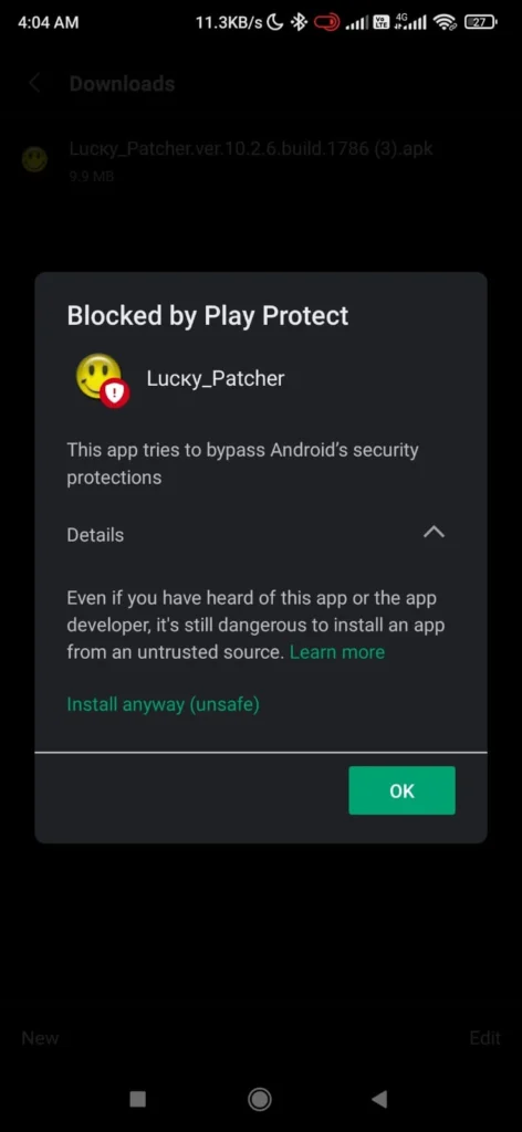 play protect unsafe